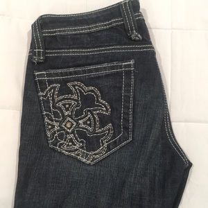 Miss Me Boot Cut Jeans Size 28